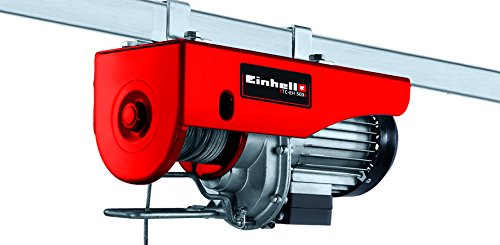 Einhell 2255140 Polipasto (500 kg, 800 W, cable 5.7 m) rojo