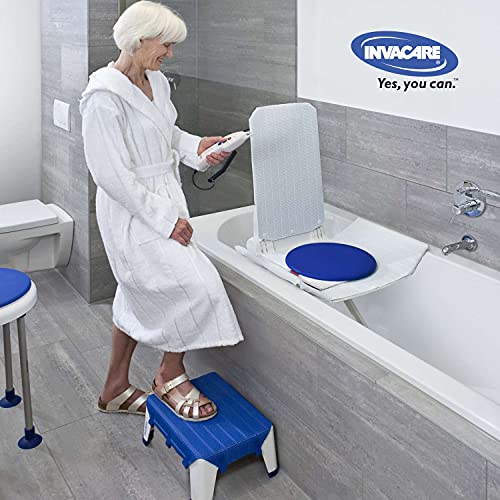 Elevador de baño fijo - Invacare Aquatec Orca Bath Lift - Ayuda para el baño y seguridad - Respaldo fijo