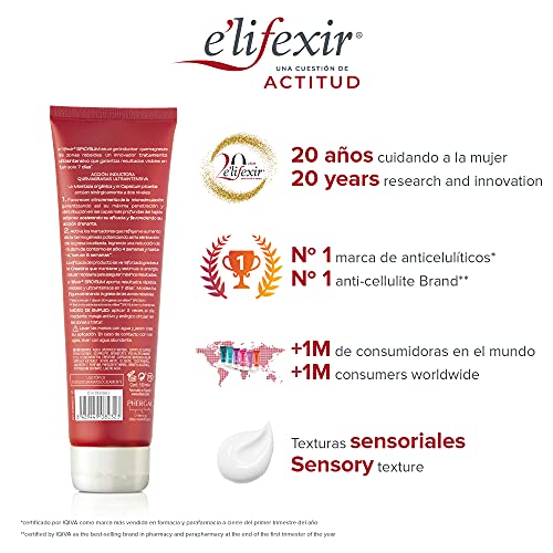 Elifexir - Gel Inductor Spicyslim | Crema Reductora Extrema | Combate Grasa Localizada | Zonas Rebeldes | Resultados Visibles en 7 Días | Mostaza Orgánica y Capsicum Picante - 150ml