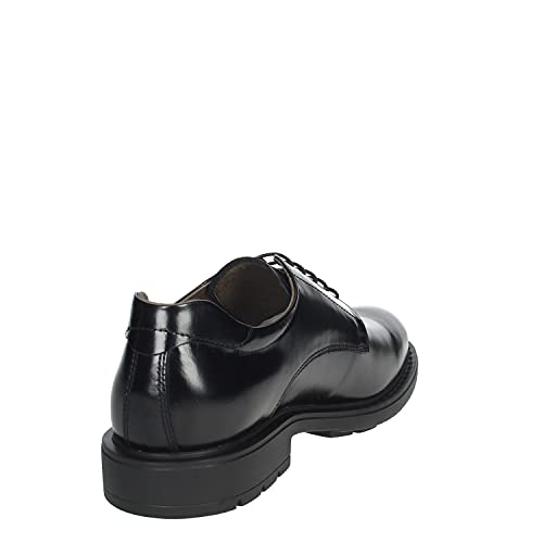 Encaje NeroGiardini Informal I001671U Hombre en Piel Negro Un Calzado cómodo Adecuado para Todas Las Ocasiones. Otoño / inverno2020-2021. 44 de la UE