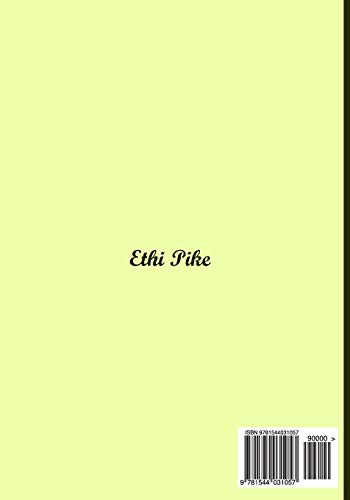 Ethi Pike - Friendship Flower Bracelets Notebook / Extended Lines / Soft Matte Cover: An Ethi Pike Collectible Journal : Friendship