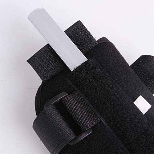 EXCEART Férula para Pulgar Férula Estabilizadora de Muñeca Férula para Tendinitis Artritis Esguinces Soporte de Antebrazo Yeso Negro (Izquierda Talla S)