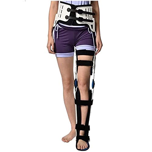 FACAZ Rodillera con bisagras Poste Ajustable Soporte de rótula Almohadilla estabilizadora Ortesis Envoltura de férula Protector ortopédico Protector Ortesis Cirugía de Rodilla Soporte de ligamento