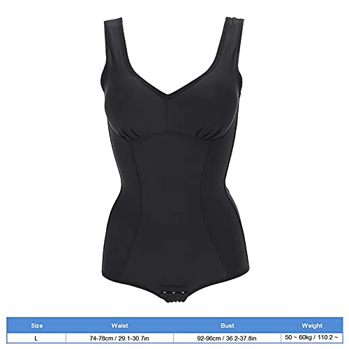 Faja corporal para quemar grasa, Fajas elásticas y transpirables Fajas para mujer para yoga para correr para fitness(L)