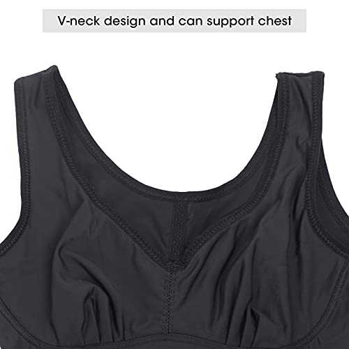 Faja corporal para quemar grasa, Fajas elásticas y transpirables Fajas para mujer para yoga para correr para fitness(L)