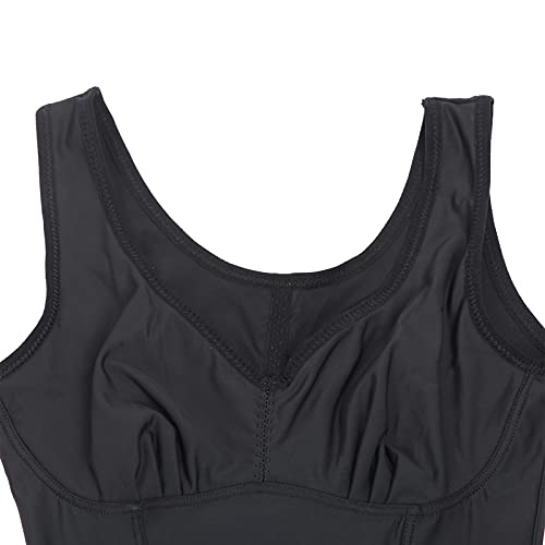 Fajas moldeadoras para mujer, diseño humanizado Fajas quemagrasas Faja corporal Cómoda tela de fibra de leche para yoga para fitness para correr(XL)