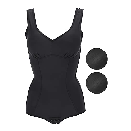 Fajas moldeadoras para mujer, diseño humanizado Fajas quemagrasas Faja corporal Cómoda tela de fibra de leche para yoga para fitness para correr(XL)