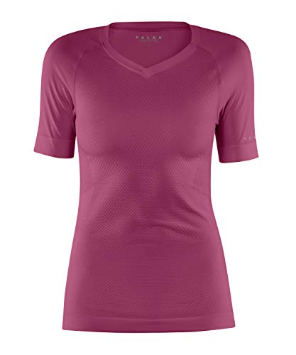 Falke - Camisa de Manga Corta para Mujer, Tejido Deportivo, Color Rosa (Azalea 8422), XS, 1 Pieza