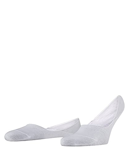 Falke Invisible Step M IN Calcetines, OPACAS, Blanco (White 2000), 43-44 para Hombre