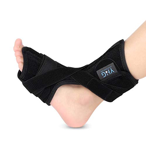 Fascitis Plantar Nocturnos Férula para pies con calcetines de Compresión Férula dorsal Arco ortopédico para hombres y mujeres Tendinitis de Aquiles, Espuelas del talón, Alivio para el dolor del talón