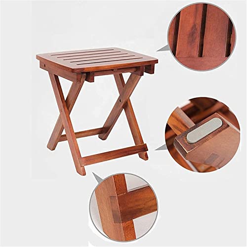 FBBSZSD Banco de Transferencia de Asiento Acolchado, Banco de Ducha y Taburete Plegable de Teca para Personas Mayores/discapacitadas/baño Silla de Ducha Silla de baño Taburete de baño,