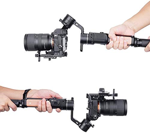 FeiyuTech AK2000C Gimbal Estabilizador De Mano De 3 Ejes para CáMaras RéFlex Digitales Sin Espejo como Sony A9/A7, Canon EOS R, M50,80D, Nikon Z7, Carga úTil De 2,2 Kg, Carga RáPida