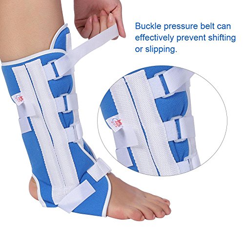 Férula de Tobillo Compresión Soporte Tobillera Protector de Envoltura para Pie la articulación para Tobillo Ortesis Esguince de pies Refuerzo para la tendinitis,Espolón del taló(L)