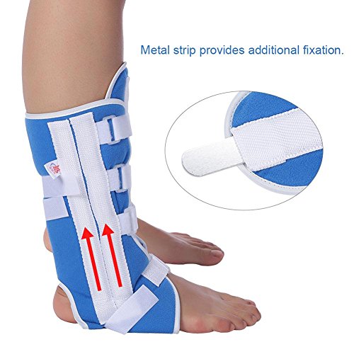 Férula de Tobillo Compresión Soporte Tobillera Protector de Envoltura para Pie la articulación para Tobillo Ortesis Esguince de pies Refuerzo para la tendinitis,Espolón del taló(L)