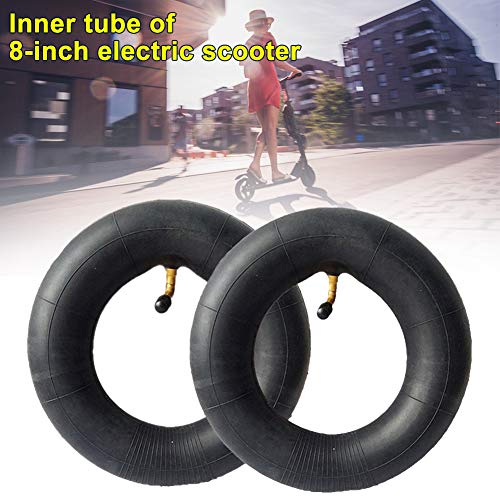 Fiacvrs Tubos Interiores de Scooter eléctrico, 200x50 cm Tubo Interior de Goma Que Absorbe los Golpes, Adecuado para Muchos Scooters de Movilidad, Scooters de Gasolina Todoterreno