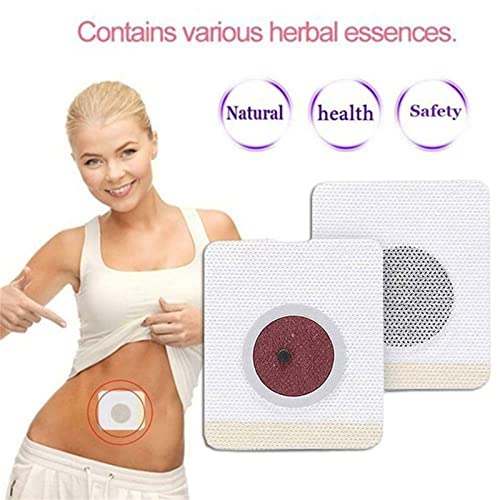 FOLENZU 30 Parches Magnéticos para el Ombligo, Adelgazantes Y Desintoxicantes para Quemar Grasa, Eficaz, Adelgazar, para el Vientre, a Base Hierbas Naturales, para el Abdomen, para la Cintura