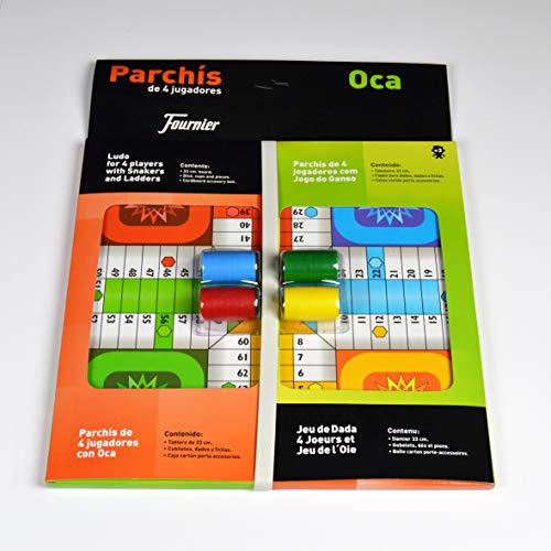 Fournier Parchis y Oca 33x33 cm Tablero, multicolor, única (521111)