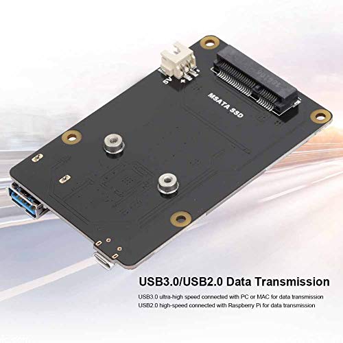 Gaeirt Placa De Expansión De Almacenamiento, Instalación De Sistema De Disco Duro USB 3.0 De Alta Velocidad Placa De Expansión De Almacenamiento V3.1 X850 para Compatible con