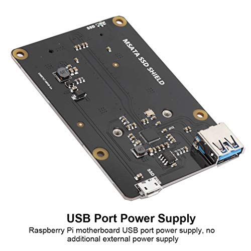 Gaeirt Placa De Expansión De Almacenamiento, Instalación De Sistema De Disco Duro USB 3.0 De Alta Velocidad Placa De Expansión De Almacenamiento V3.1 X850 para Compatible con