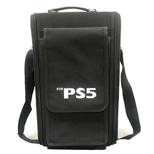 Gamepad Paquete de Correa para el Hombro portátil Estuche con Cremallera Estuche Protector de Almacenamiento a Prueba de Golpes/Polvo para PS5 Estuche de Viaje para PS5 Accesorios