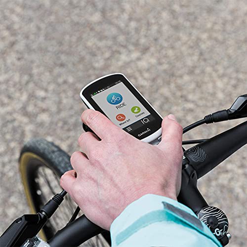 Garmin Edge Explore - Ciclocomputador para cicloturismo con funciones de conectividad, 240 x 400 píxeles, pantalla táctil, 3,0", Blanco