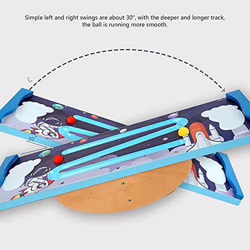 Gedourain Rocker Board, Wobble Board Cultivar el Interés de los Niños Estimular el Vestibular en el Hogar