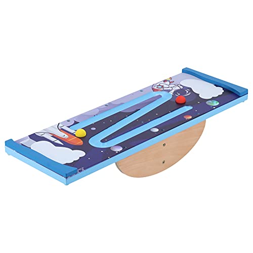 Gedourain Rocker Board, Wobble Board Cultivar el Interés de los Niños Estimular el Vestibular en el Hogar