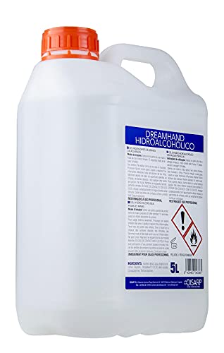 GERMESAN GEL HIGIENIZANTE.Gel hidroalcohólico,antibacterias de secado instantáneo. Garrafa 5l (1)