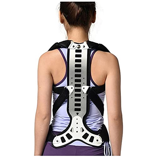 GHJL Corrector Postural Aleación Ajustable Extensión De Metal Enderezadora De Espalda Chaleco Ortopédico para Alivio De La Cifosis Hunch Y Tratamiento De La Columna Vertebral Jorobada O Lordosis