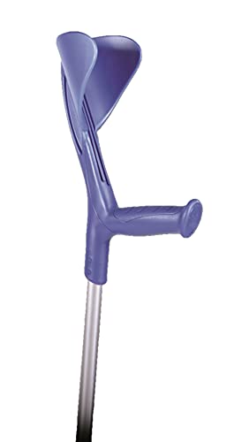 GiMa 43101 - Muletas Evolution, 1 par, azul/gris