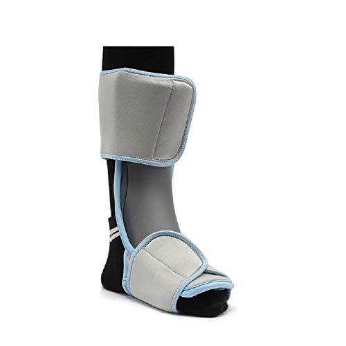 GJNVBDZSF Soporte para los pies, Soporte para la Fractura del Tobillo del pie Soporte Corto y liviano y Funda Protectora Walker Fascitis Plantar Férula Nocturna Transpirable Ajustable