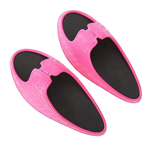 Greeflu Body Shaper Zapatillas, Las Mujeres Piernas Shake Perder Peso Jorobado Postura Corrección y aliviar el Dolor de pies Belleza Pie Faja Corporal Baboosh(S)