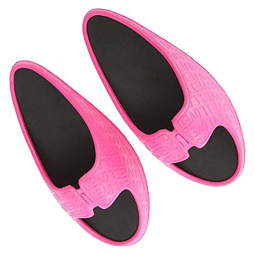 Greeflu Body Shaper Zapatillas, Las Mujeres Piernas Shake Perder Peso Jorobado Postura Corrección y aliviar el Dolor de pies Belleza Pie Faja Corporal Baboosh(S)