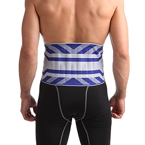 GvvcH Faja Lumbar Espalda Fuerte Soporte de Cintura Baja Cinturón Corsé Cinturón de Entrenamiento de Cintura para Aliviar el Dolor Deportivo,Men