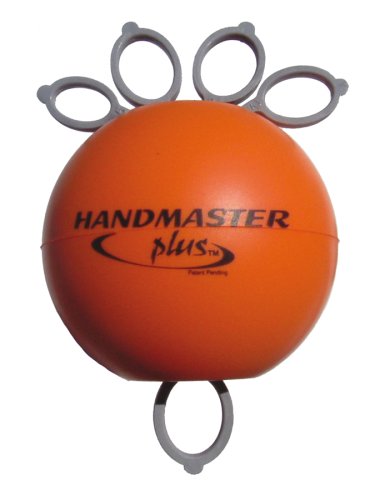 Handmaster Plus Hand Trainer Finger Trainer Forearm Trainer, fuerte, NARANJA