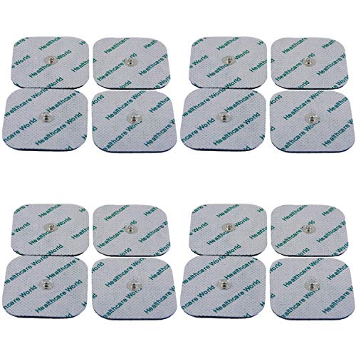 Healhcare World 16 Stud TENS Electrode Pads Will fit Beurer and Sanitas Tens Machines