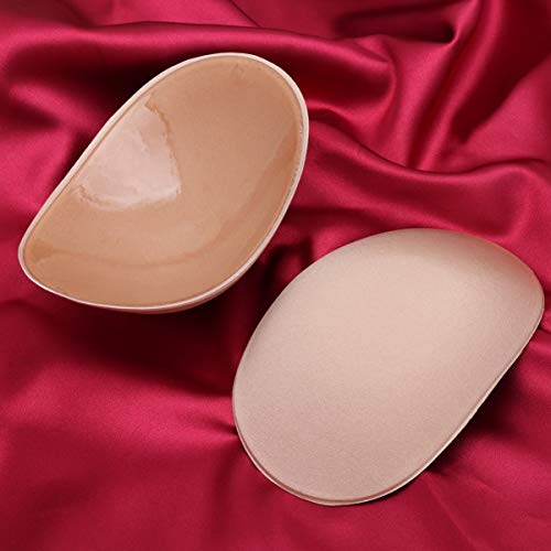 Healifty 2pcs hombreras antideslizantes adhesivas mujer hombreras para ropa caqui