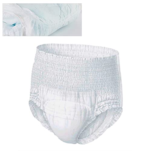 Hemoton 20 Unidades de Calzoncillos Desechables para Incontinencia Pantalones de Pañal para Adultos Ropa Interior para Adultos Pantalones para Hombres Y Mujeres Mayores Talla L