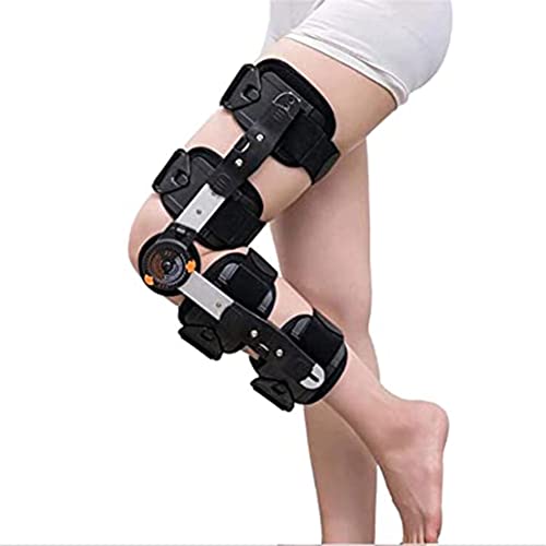 HHORB Rodillera Ortopédica con Bisagras Rodillera Funcional Diseñada para Inestabilidades De Rodilla Ortesis De Rodilla Ajustable Estabilizador De Articulaciones Deportes De Rehabilitación