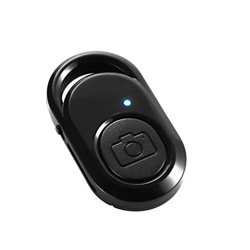 HITSLAM Mando Bluetooth Android, Mando iPhone con Tecnología Inalámbrica Bluetooth, Compatible con iPhone/Samsung/Huawei/BLU/Motorola (iOS y Android), Correa de Muñeca Incluida