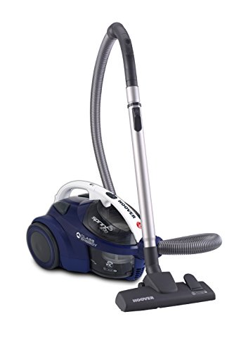 Hoover Sprint Evo SE61 Aspiradora sin Bolsa de Trineo, Especial Mascotas y Parquet, Cepillo Pelo Mascotas y Tapicerías, Depósito 1,5 L, Diseño Compacto, Ciclónico, 700W, Filtros EPA, 80dba, Cable 5m