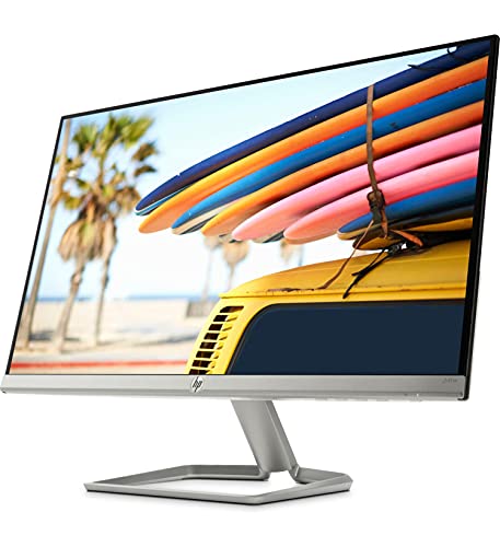 HP 24fwa – Monitor de 24" Full HD (1920 x 1080, 75Hz, 5ms, IPS LED, 16:9, AMD FreeSync, HDMI, VGA, Antirreflejo, Inclinación Ajustable, Altavoces) Plata