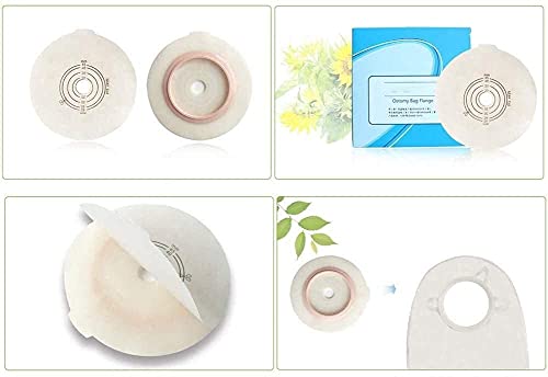 HXSCOO 15-4 5MM Chasis de la ostomía del Agujero de Corte, Bolsa de ileostomía de la colostomía, cinturón de Hernia Bolsa de ostomía de Dos Piezas (Size : Bag Body)