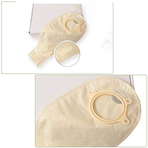 HXSCOO Chasis de ostomía Convexa, Bolsa de fístula anorectal, Bolsa de ileostomía de colostomía, cinturón de Hernia Sistema de ostomía del Sistema de Dos Piezas (Size : Chassis Bag Body)