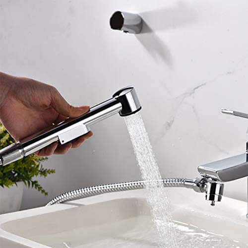 Ibergrif M22020 - Alcachofa de Bidet de lavabo Acero, Plástico, Plata