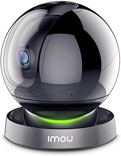 Imou Cámara de Vigilancia WiFi Interior, Dome Cámara 360° con Seguimiento Automático de Movimiento, Modo de Privacidad, Audio Bidireccional y Visión Nocturna, Ranger Pro