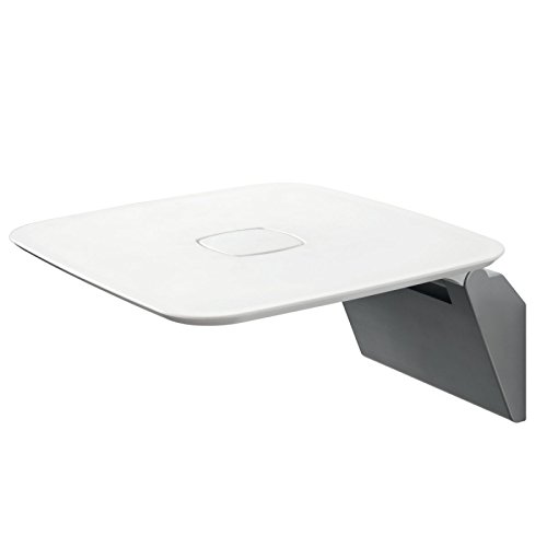 INDA AV036BWZ Hotellerie - Asiento plegable para ducha, color blanco