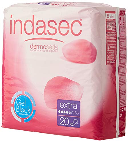 Indasec dermoseda compresa incontinencia extra 20 uds.