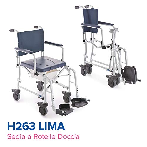 Invacare de ducha y silla de baño h263/h273 Lima, baño ayudas