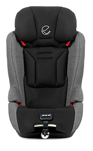 Jané Drive - Silla de Coche Isize Grupo 1 2 3, de 75 a 150 cm, con Top Tether, Reclinable, Tapicería Desenfundable y Lavable, Reductor Incluído, Color Nomads